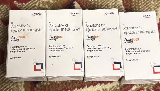 Thuốc Azadual Azacitidine For Injection 100mg giá bao nhiêu?