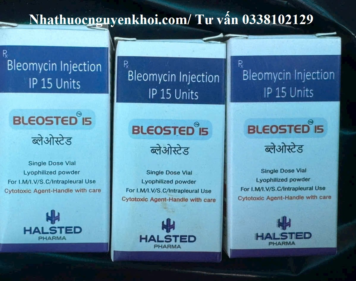 Thuốc Bleosted 15 Bleomycin giá bao nhiêu mua ở đâu?