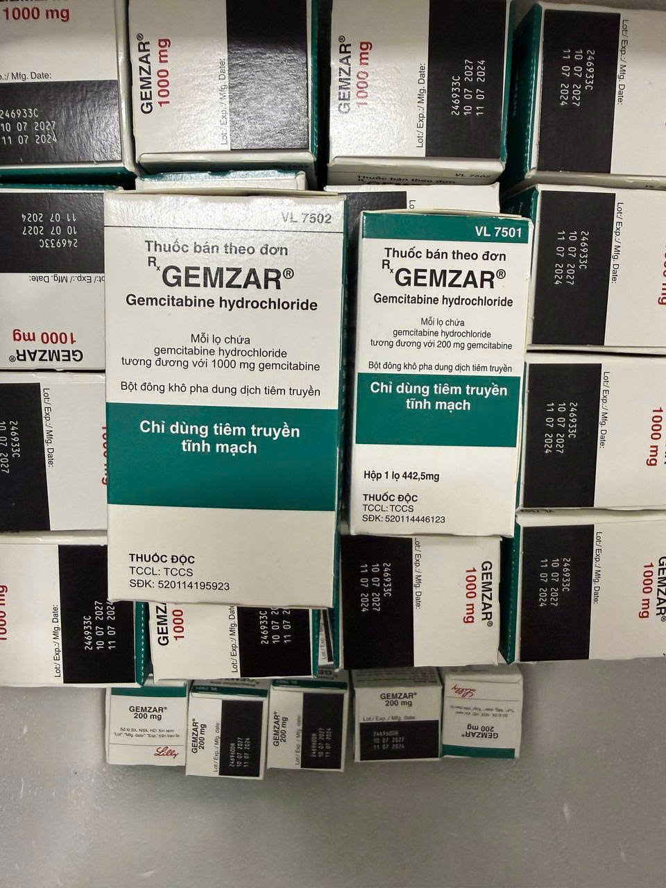 Genzar Thuốc Gemzar Gemcitabine giá bao nhiêu mua ở đâu?