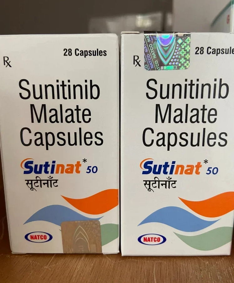 Thuốc Sutinat Sunitinib 12.5mg, 25mg, 50mg giá bao nhiêu?