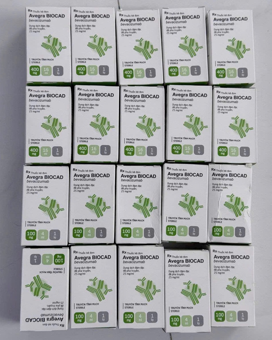 Thuốc Avegra Biocad 100mg/4ml Bevacizumab giá bao nhiêu?