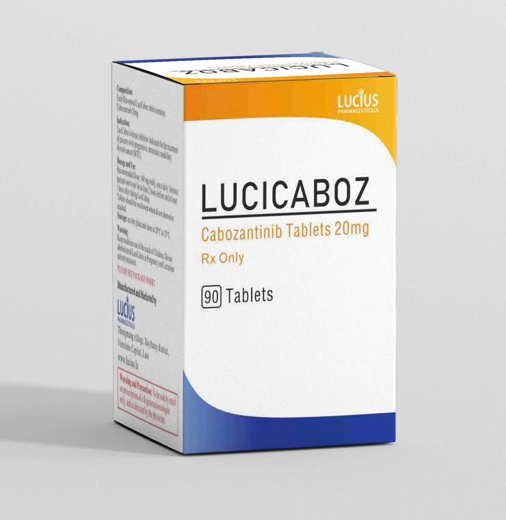 Thuốc Lucicaboz Cabozantinib 20mg 60mg giá bao nhiêu?