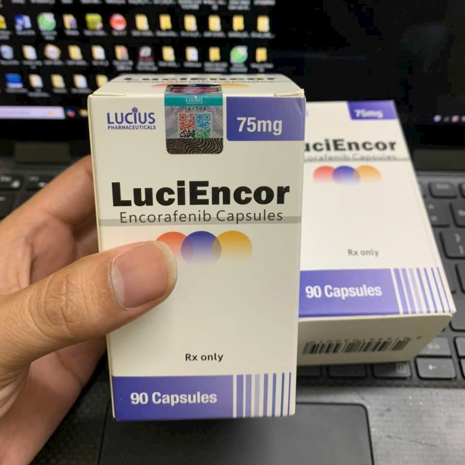 Thuốc LuciEncor Encorafenib 75mg giá bao nhiêu mua ở đâu?