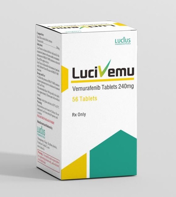 Thuốc LuciVemu Vemurafenib 240mg giá bao nhiêu?