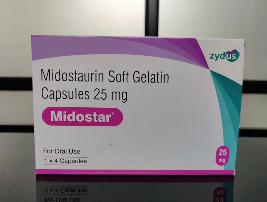 Thuốc Midostar Midostaurin 25mg giá bao nhiêu?