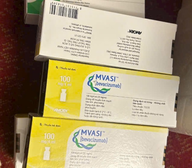 Thuốc MVASI 100mg/4ml Bevacizumab giá bao nhiêu mua ở đâu?