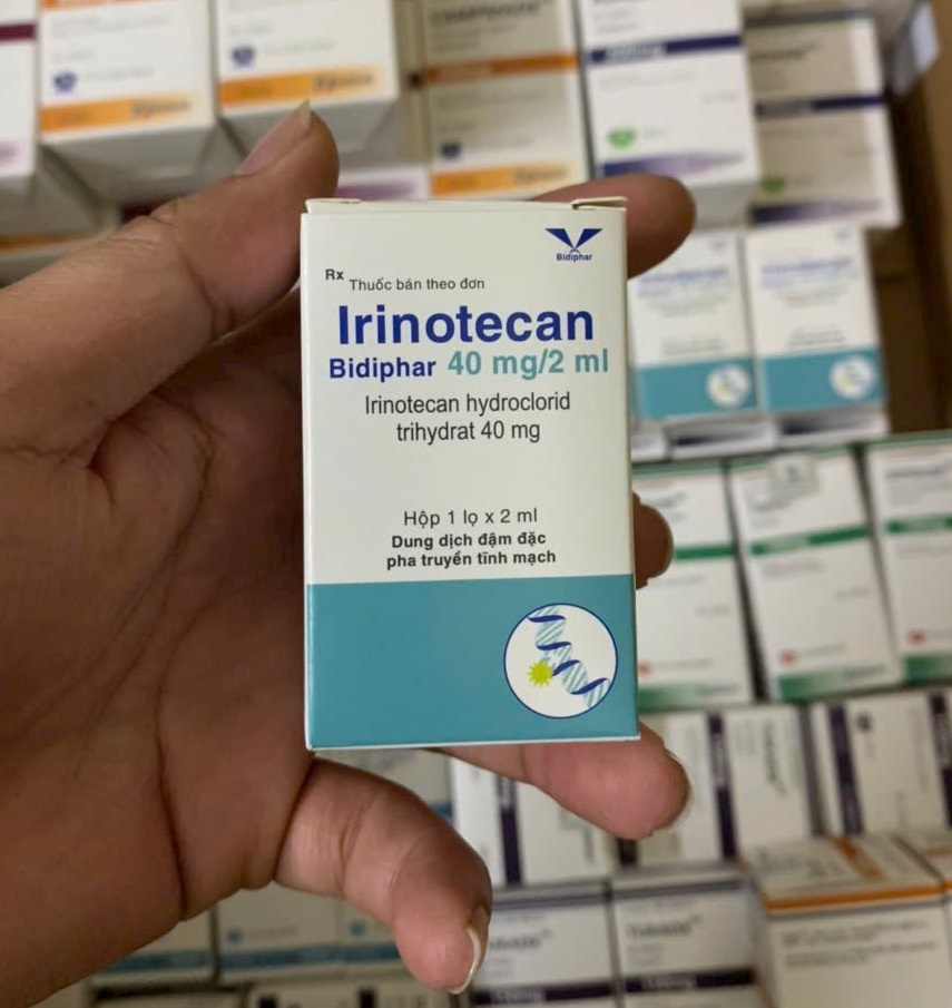 Thuốc Irinotecan Bidiphar 40mg/2ml giá bao nhiêu?