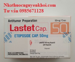 Thuốc Lastet Cap 50 Etoposide giá bao nhiêu mua ở đâu?