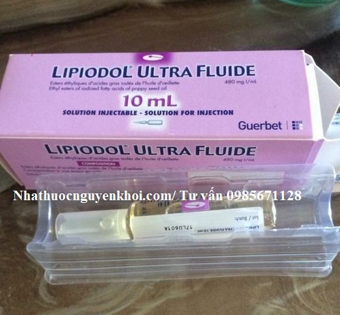 Thuốc Lipiodol Ultra Fluide 10ml giá bao nhiêu mua ở đâu