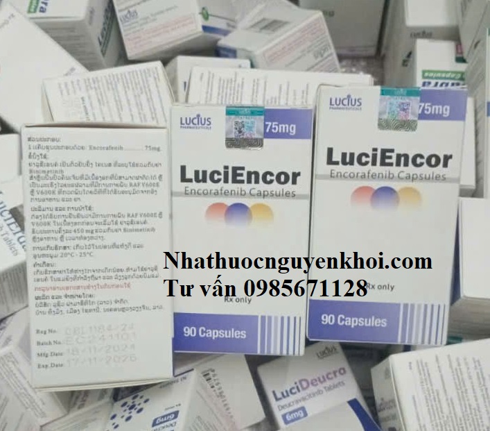 Thuốc LuciEncor Encorafenib 75mg giá bao nhiêu mua ở đâu?