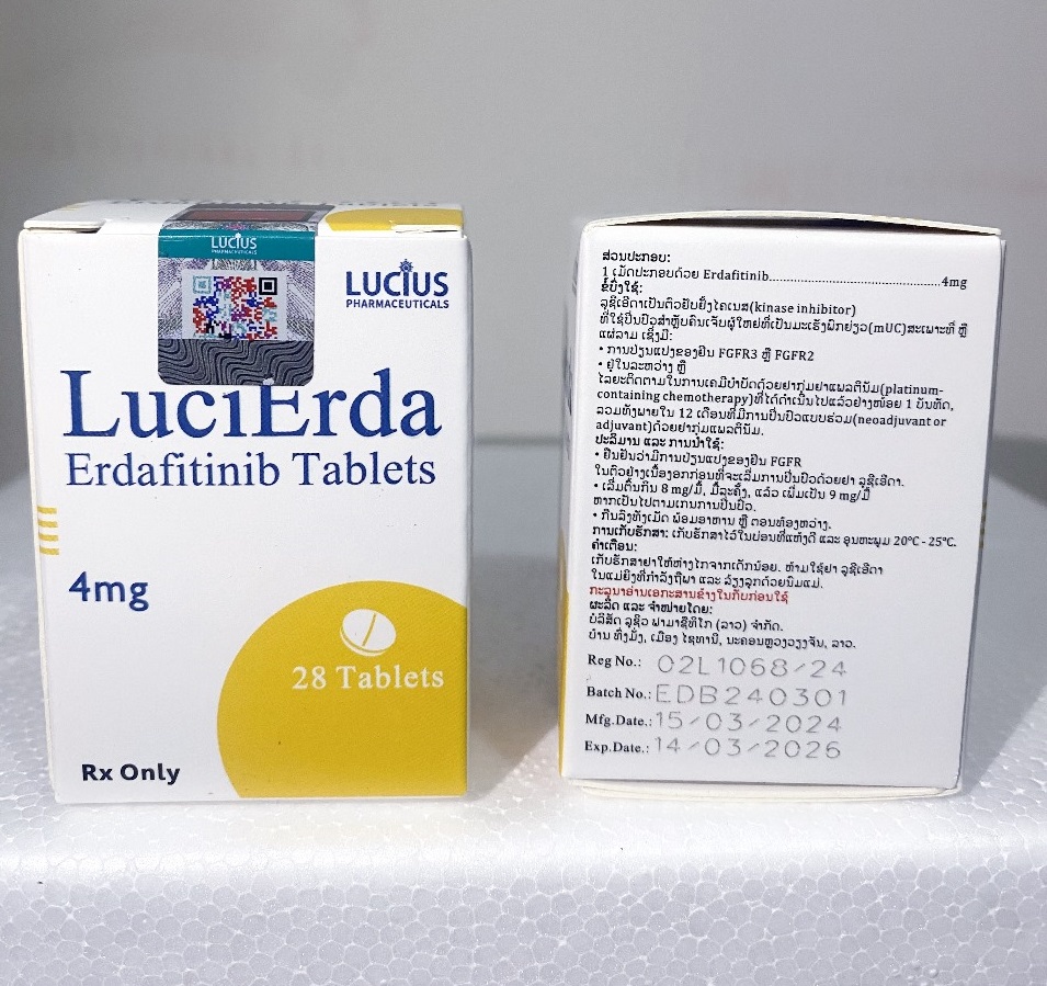 Thuốc LuciErda Erdafitinib 3mg giá bao nhiêu?
