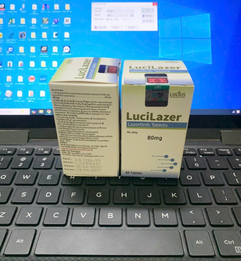 Thuốc LuciLazer Lazertinib 80mg giá bao nhiêu?
