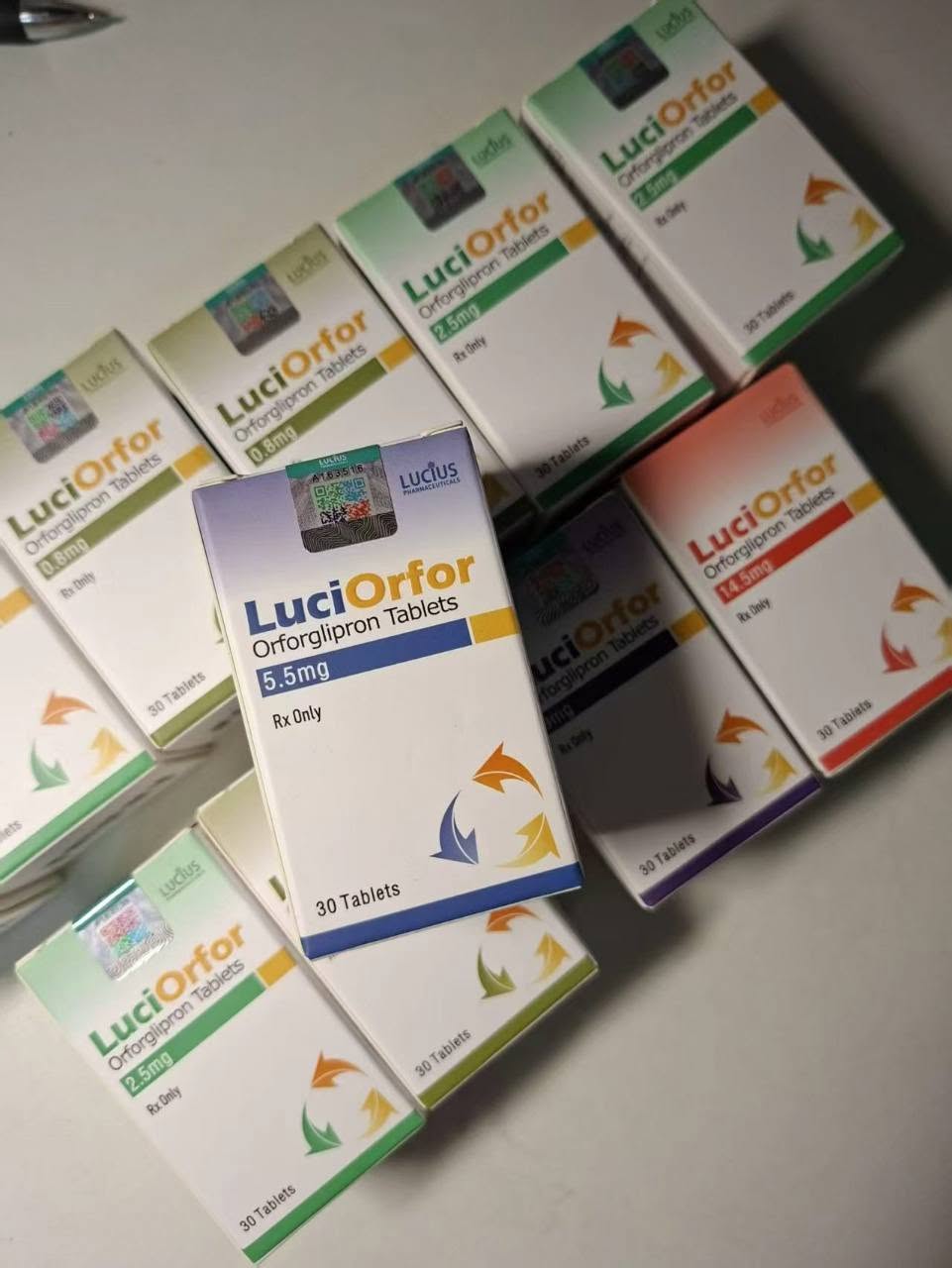Thuốc LuciOrfor Orforglipron 0.8mg, 2.5mg, 5.5mg, 9mg, 14.5mg, 17.2mg có công dụng, Chỉ định và Lưu ý khi sử dụng