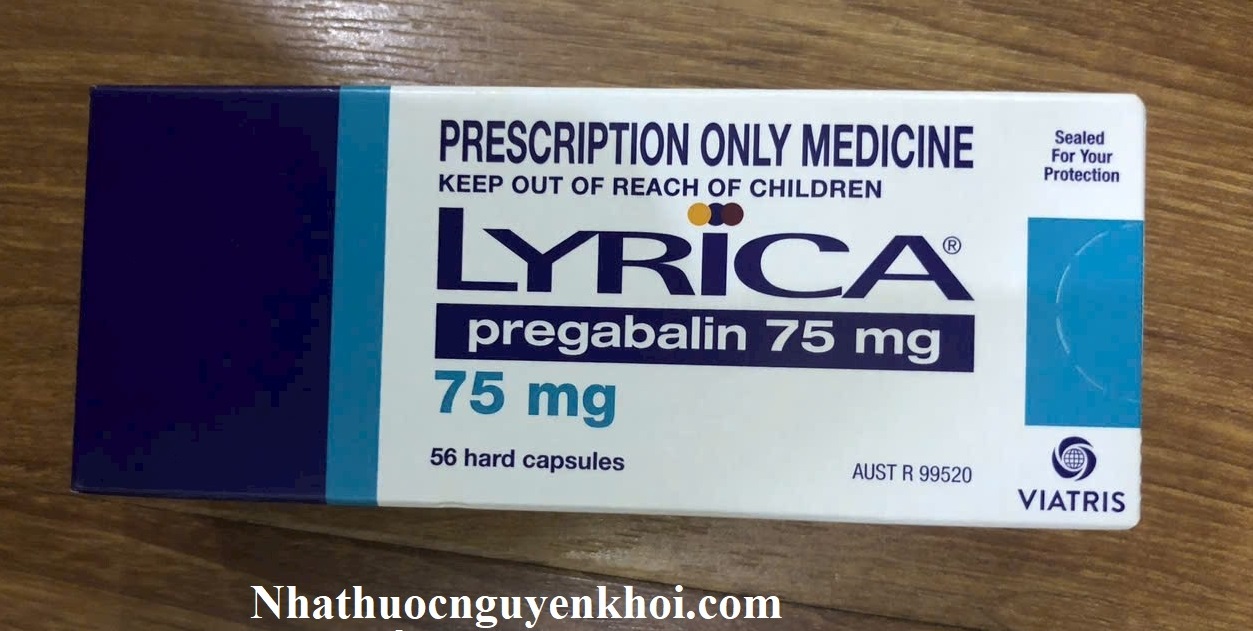 Thuốc Lyrica 75mg Pregabalin giá bao nhiêu mua ở đâu?