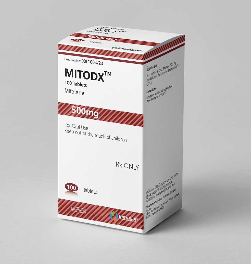 Thuốc Mitodx Mitotane 500mg giá bao nhiêu?