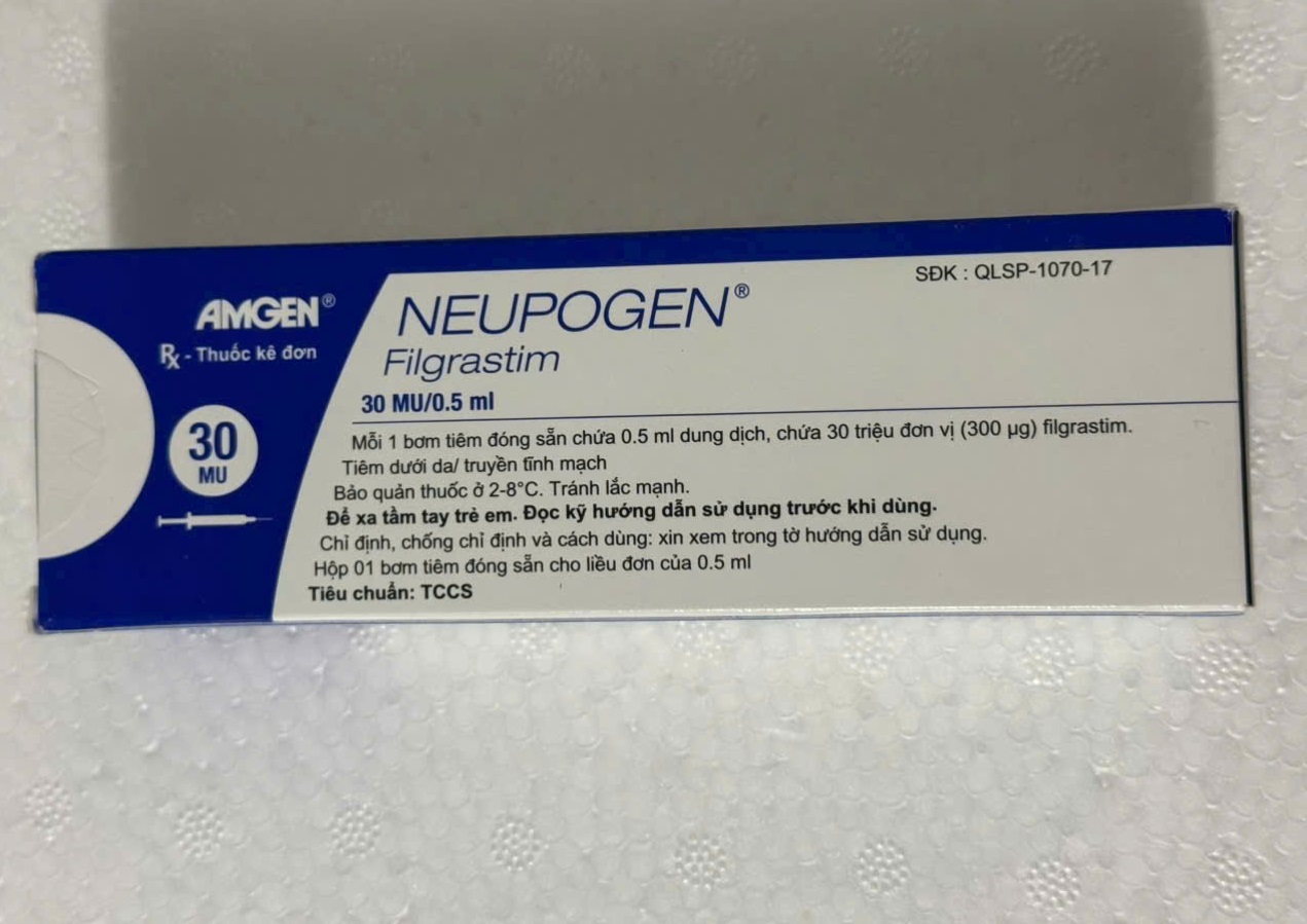 Thuốc Neupogen 30MU/0.5ml giá bao nhiêu?