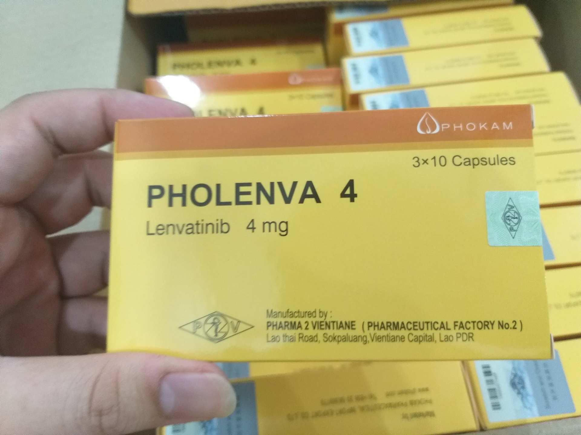 Thuốc Pholenva 4mg 10mg Lenvatinib giá bao nhiêu mua ở đâu