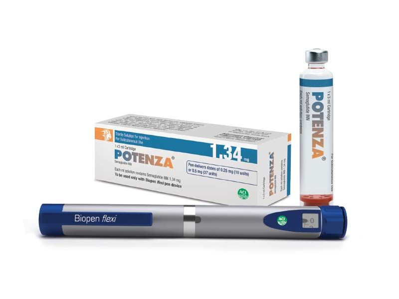 Thuốc Potenza Semaglutide 1.34mg/ml giá bao nhiêu?