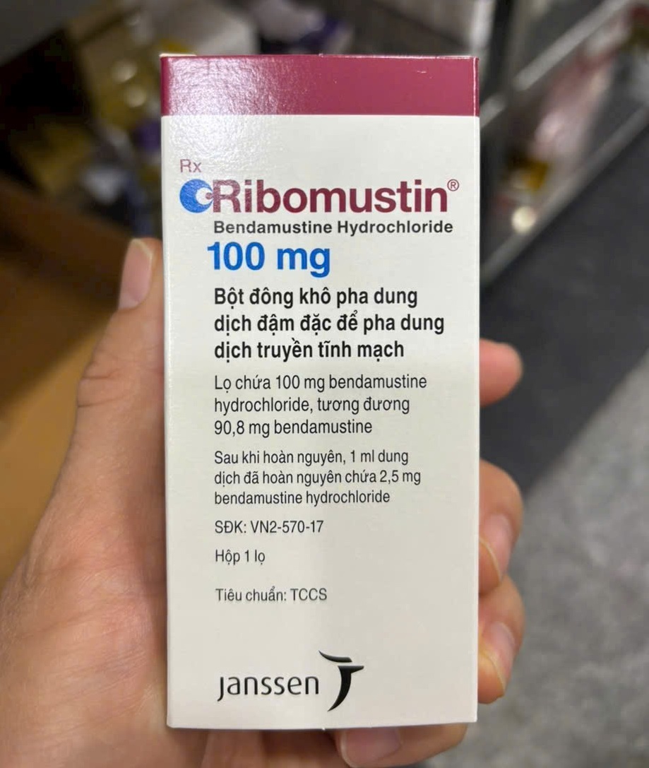 Thuốc Ribomustin 100mg Bendamustine giá bao nhiêu mua ở đâu?