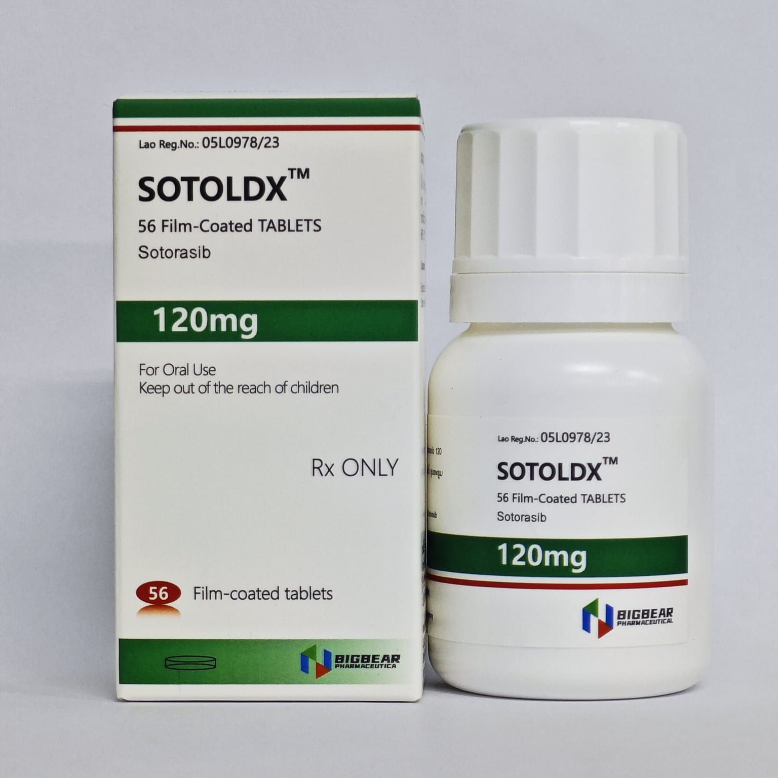 Thuốc Sotoldx Sotorasib 120mg giá bao nhiêu?