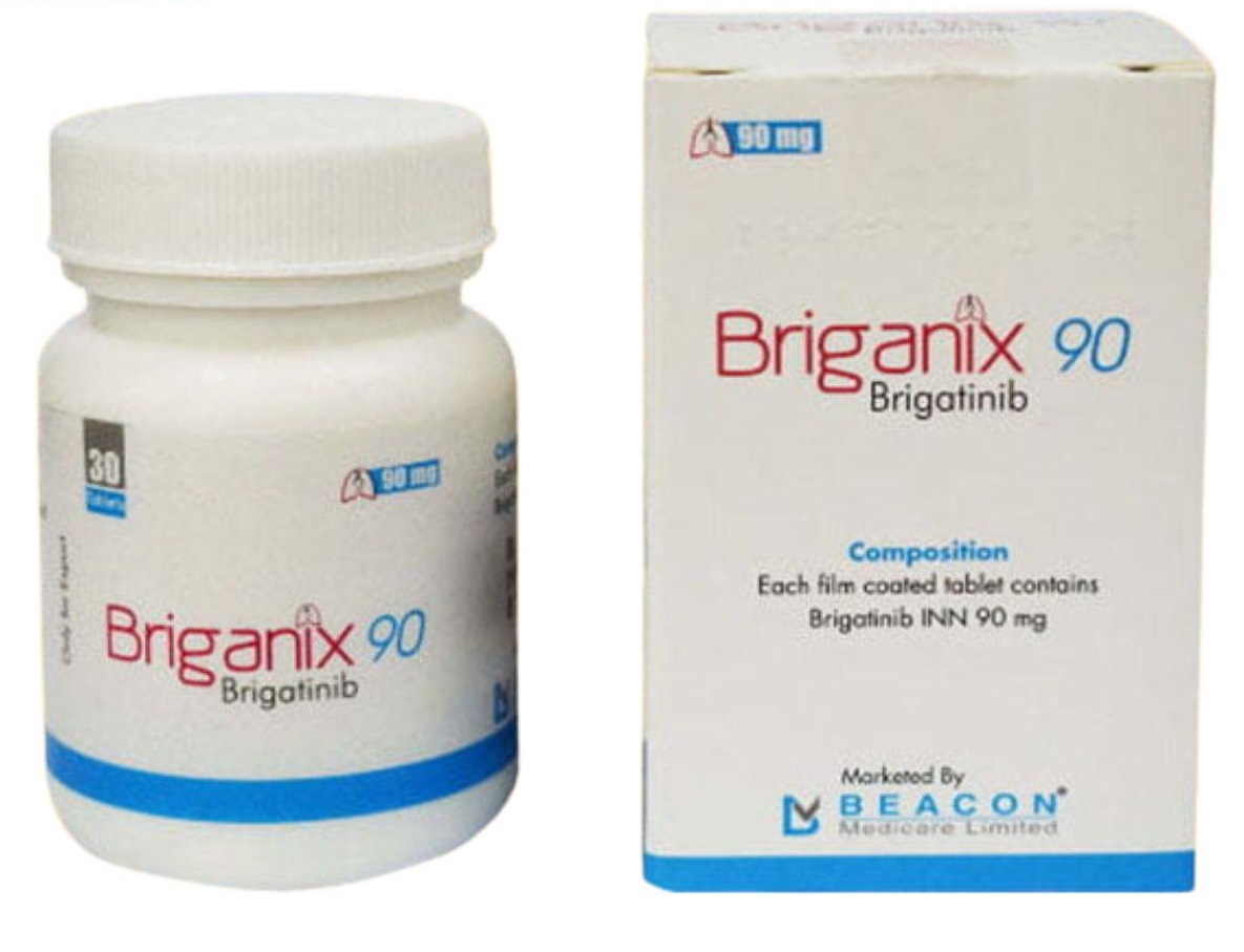 Thuốc Briganix Brigatinib 90mg 180mg giá bao nhiêu?