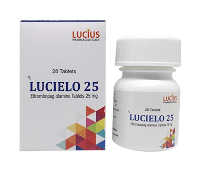 Thuốc Lucielo Eltrombopag 25mg giá bao nhiêu?