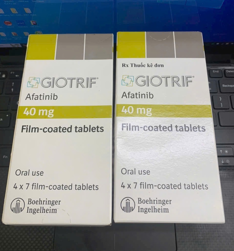 Thuốc Giotrif Afatinib 30mg, 40mg giá bao nhiêu?