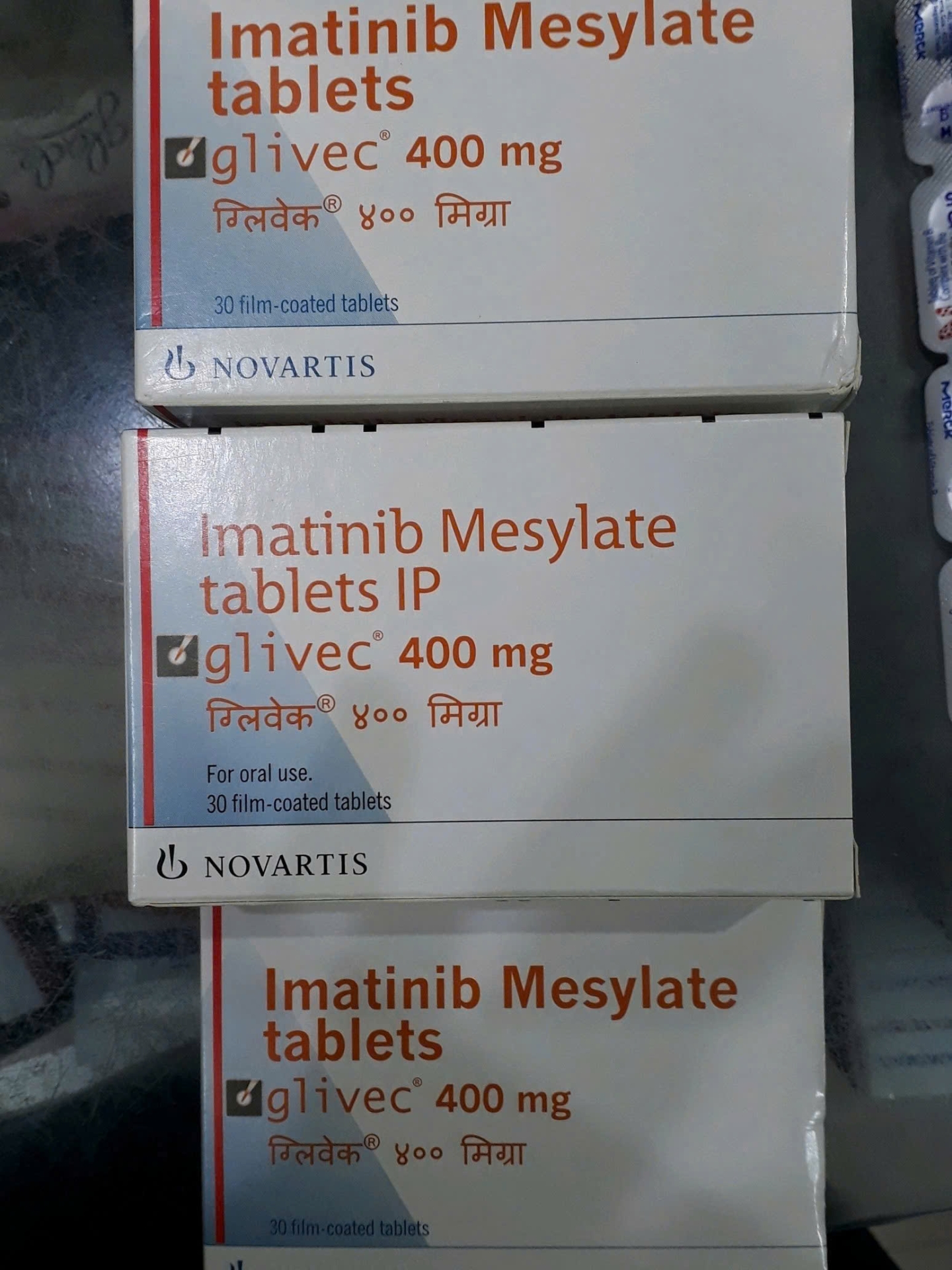 Thuốc Glivec Imatinib 100mg 400mg giá bao nhiêu?