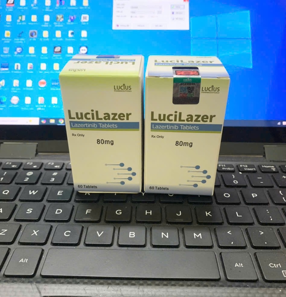Thuốc LuciLazer Lazertinib 80mg giá bao nhiêu?