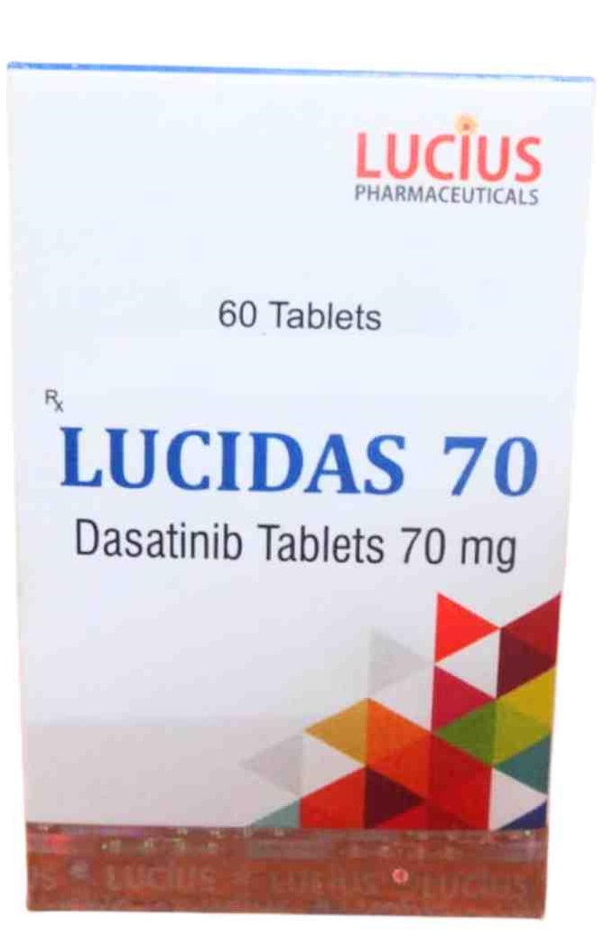 Thuốc Lucidas Dasatinib 70mg, 50mg, 20mg giá bao nhiêu?