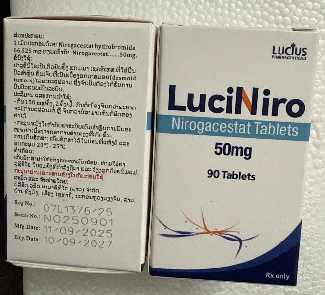 Thuốc LuciNiro Nirogacestat 50mg giá bao nhiêu?