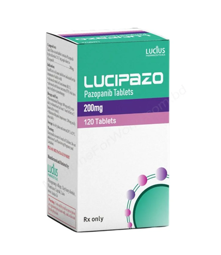 Thuốc LuciPazo Pazopanib 200mg giá bao nhiêu?