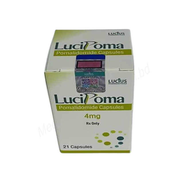 Thuốc LuciPoma Pomalidomide 2mg, 4mg giá bao nhiêu?