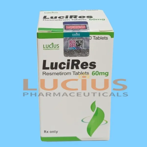 Thuốc LuciRes Resmetirom 60mg 80mg 100mg giá bao nhiêu?