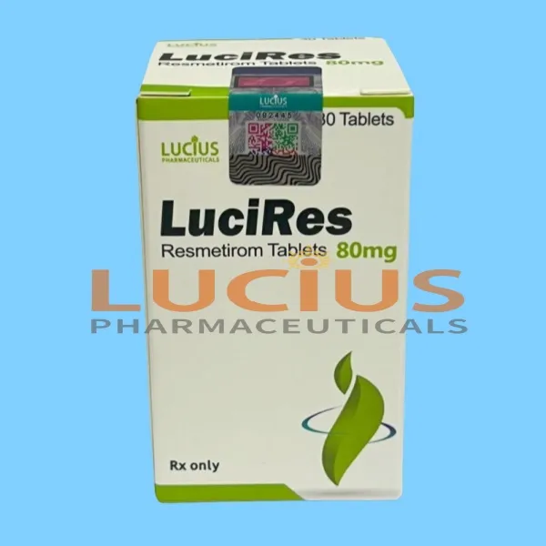 Thuốc LuciRes Resmetirom 60mg 80mg 100mg giá bao nhiêu?