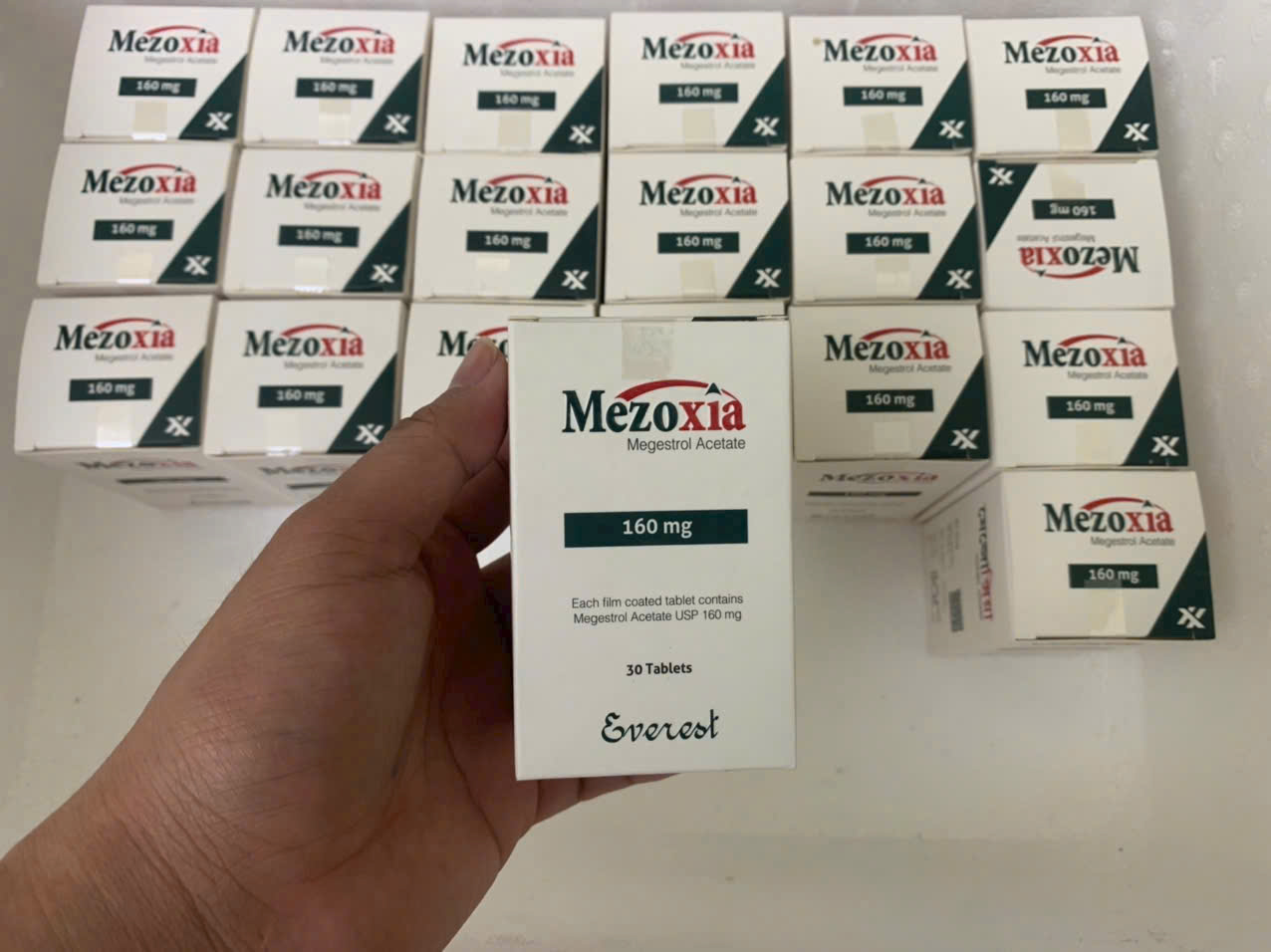 Thuốc Mezoxia Megestrol Acetate 160mg giá bao nhiêu?