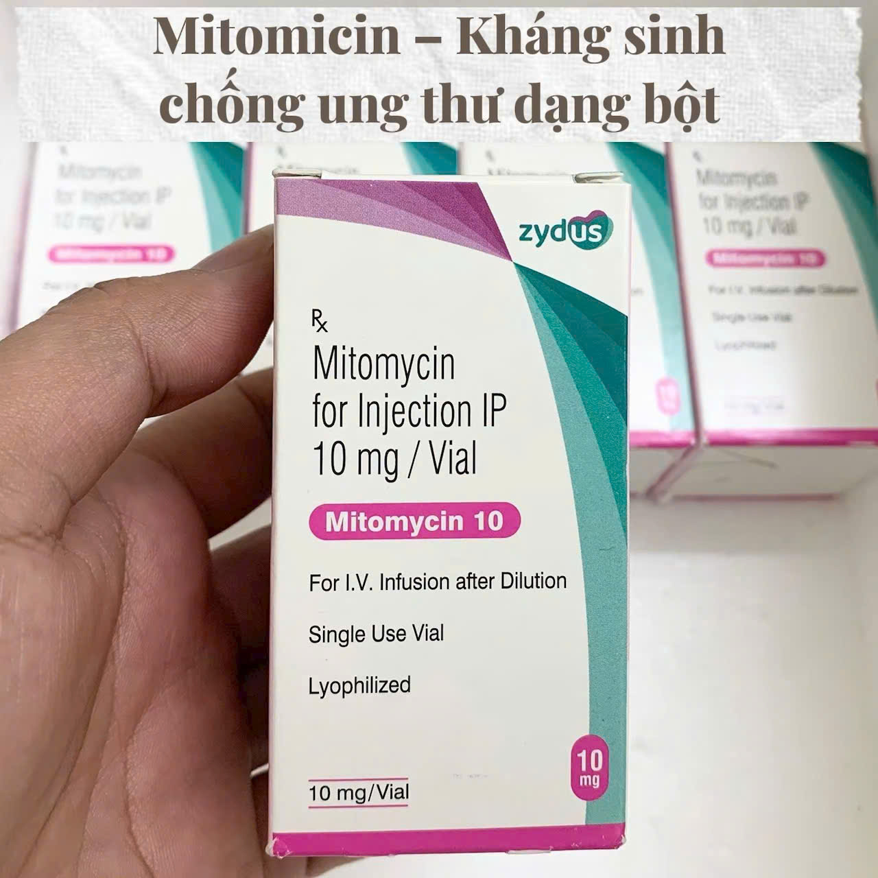 Thuốc Mitomycin 10mg giá bao nhiêu mua ở đâu?