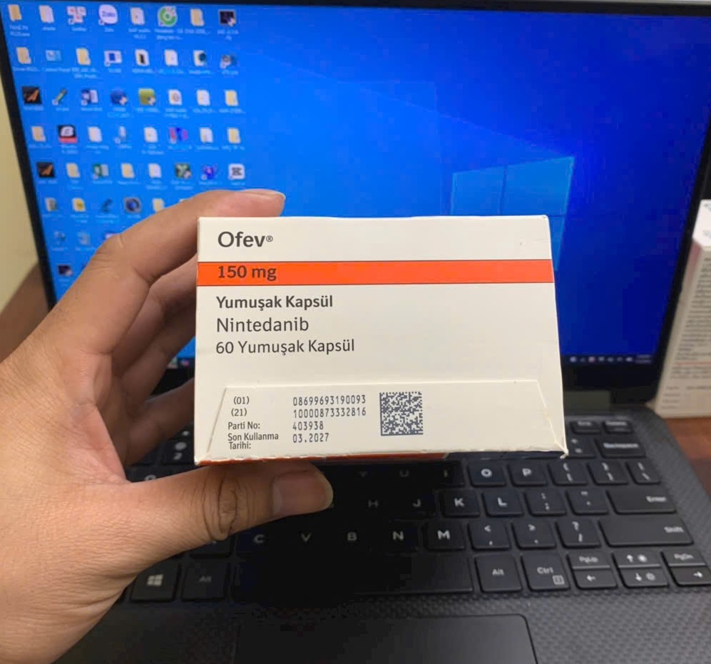 Thuốc Ofev Nintedanib 150mg giá bao nhiêu?