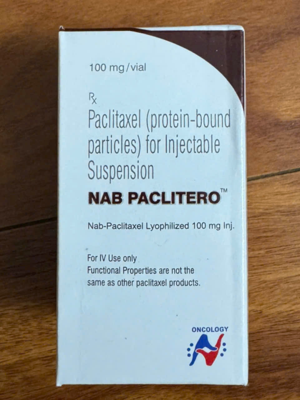 Thuốc Nab Paclitero Paclitaxel 100mg giá bao nhiêu?
