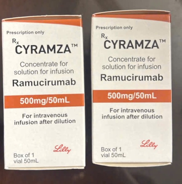 Thuốc Cyramza Ramucirumab 500mg/50ml giá bao nhiêu?