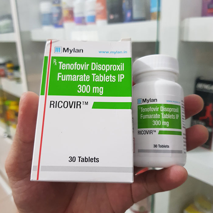 Thuốc Ricovir Tenofovir Disoproxil Fumarate 300mg giá bao nhiêu?