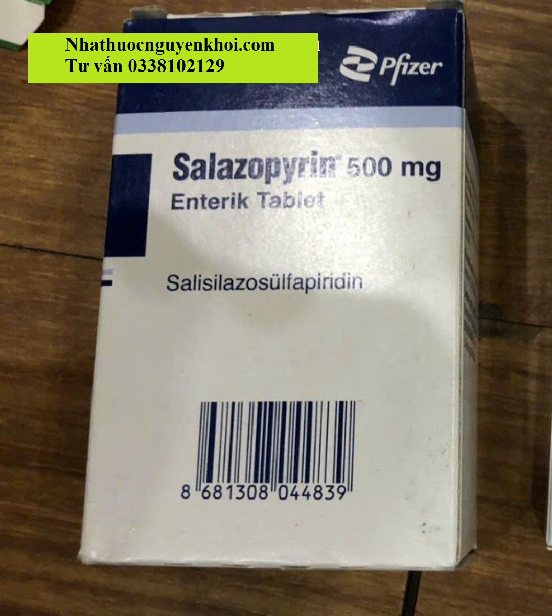 Thuốc Salazopyrine 500mg Sulfasalazine giá bao nhiêu mua ở đâu