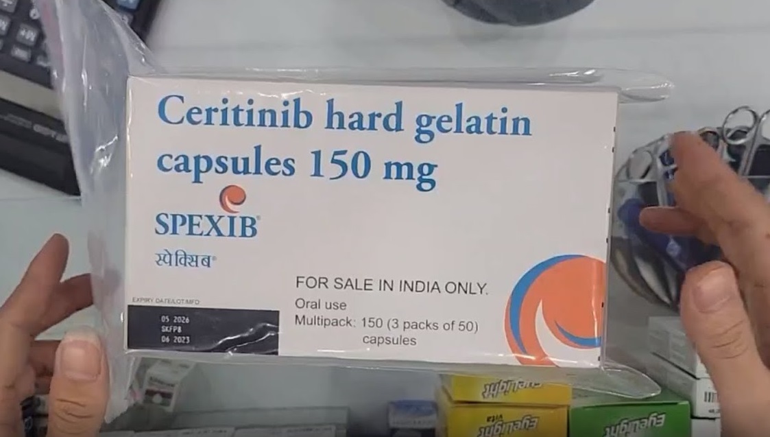Thuốc Spexib Ceritinib 150mg giá bao nhiêu?