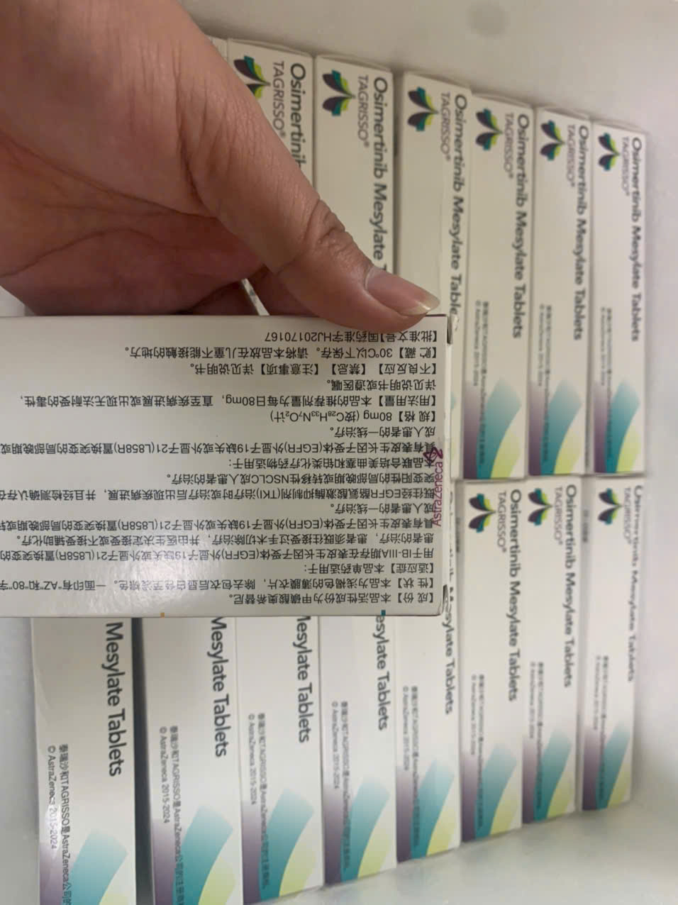 Thuốc Tagrisso Osimertinib 80mg giá bao nhiêu?