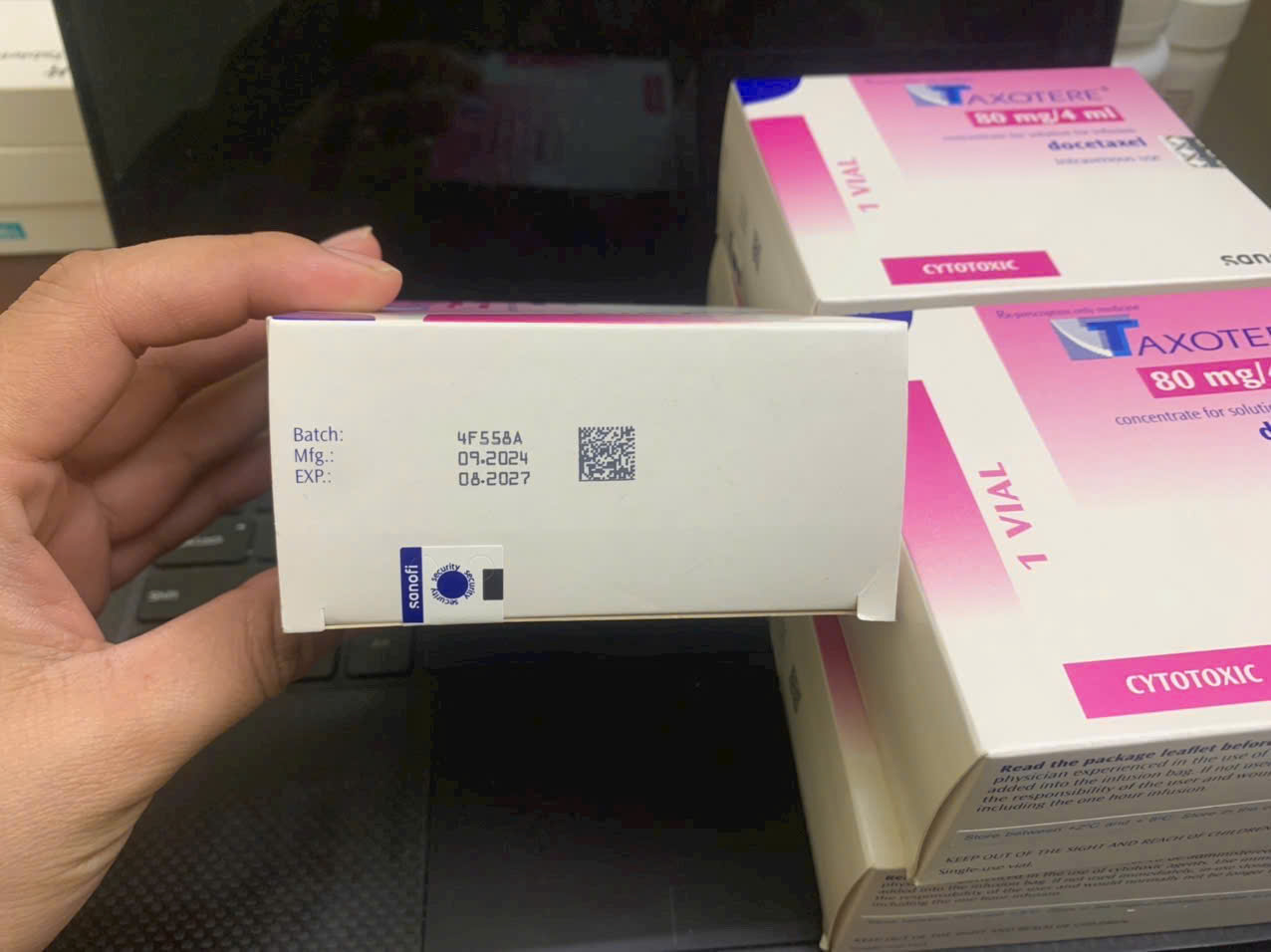 Thuốc Taxotere Docetaxel 80mg/4ml giá bao nhiêu?