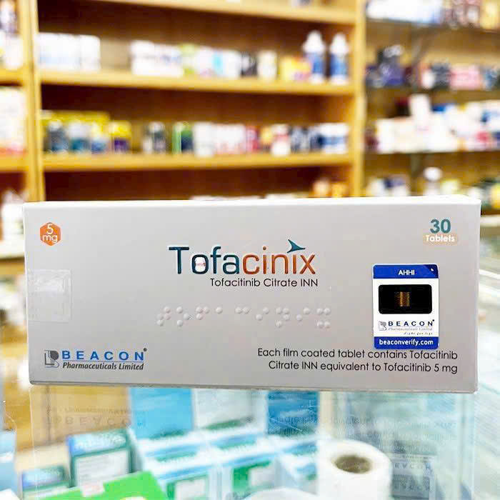 Thuốc Tofacinix Tofacitinib 5mg giá bao nhiêu mua ở đâu?