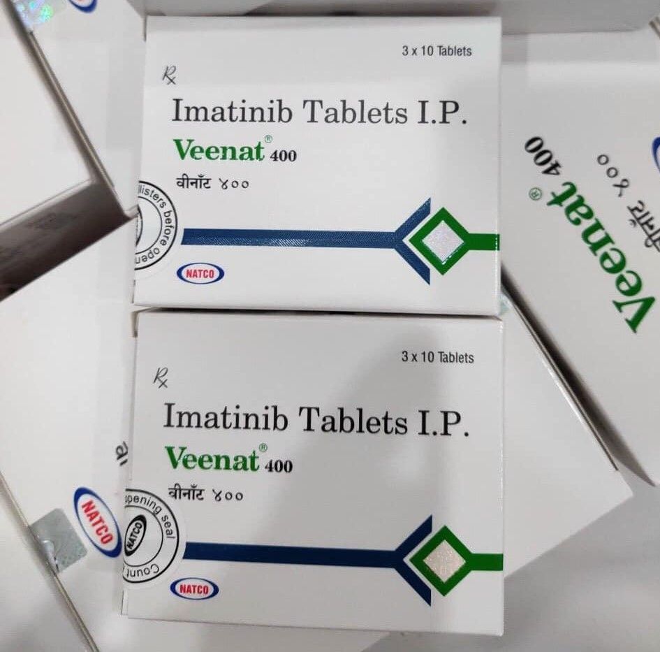 Thuốc Veenat Imatinib 400mg giá bao nhiêu?