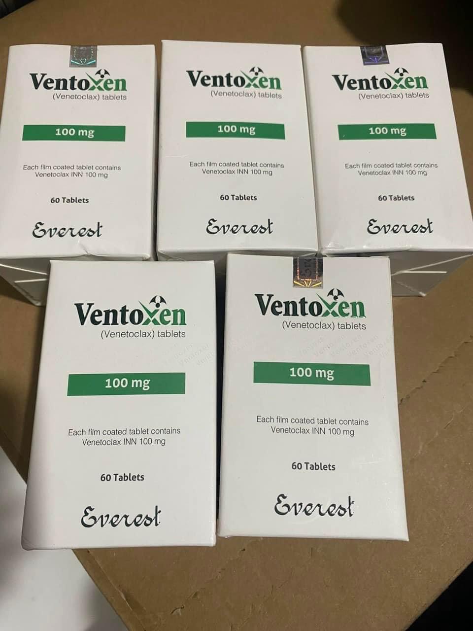 Thuốc Ventoxen Venetoclax 100mg giá bao nhiêu?