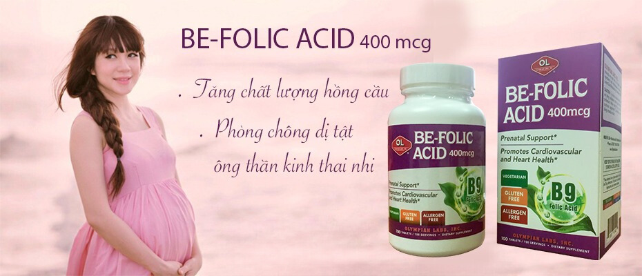 Be - folic acid 400 mcg