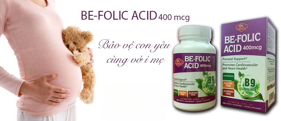 Be - folic acid 400 mcg